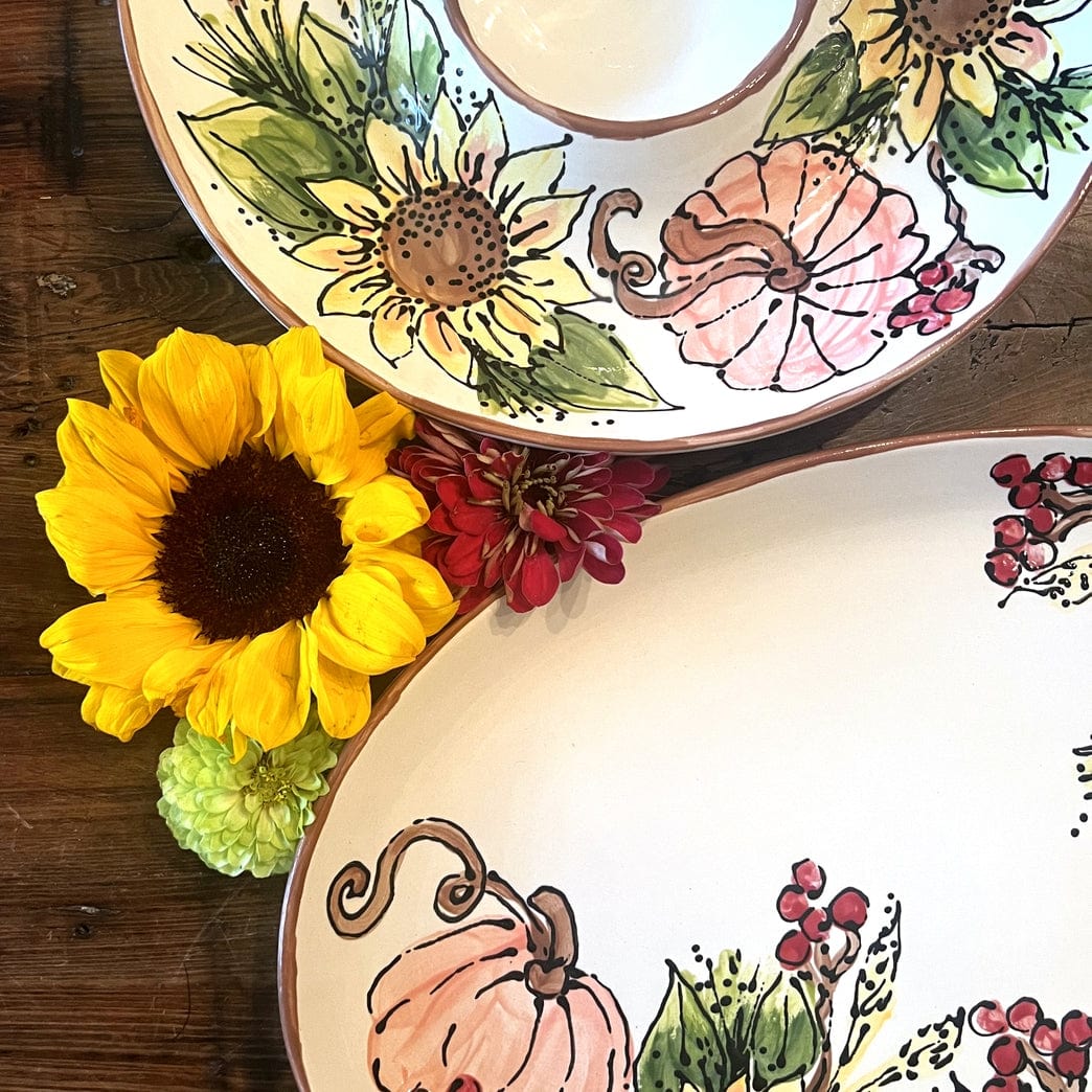 Magnolia Creative Co Fall Pumpkin Chip and Dip, alternate view