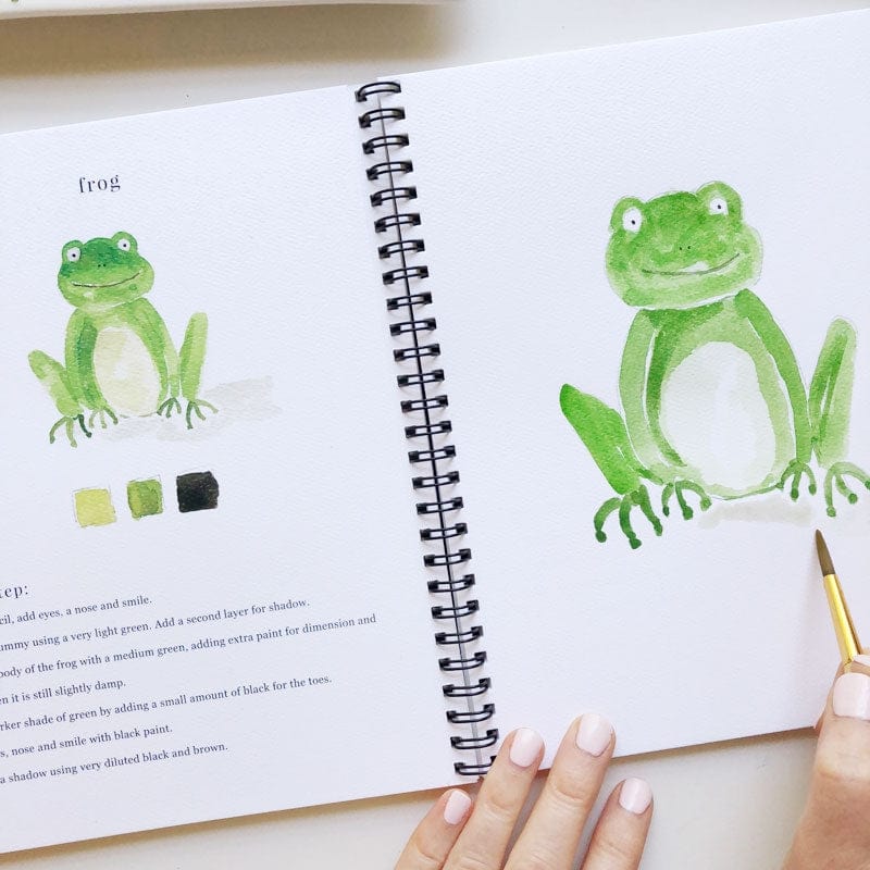Emily Lex Studio Emily Lex Studio Animals Watercolor Workbook - Little Miss Muffin Children & Home