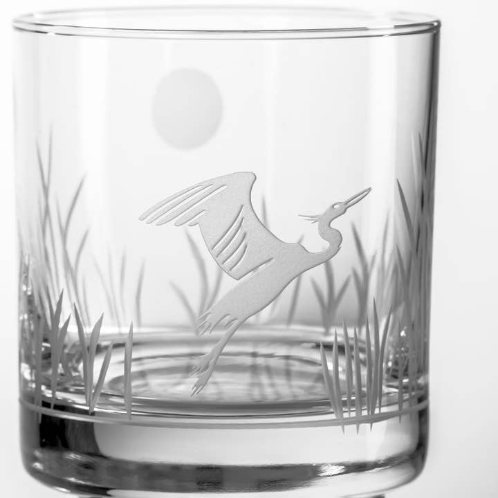 Rolf Glass Heron 11oz On the Rocks - Little Miss Muffin Children & Home