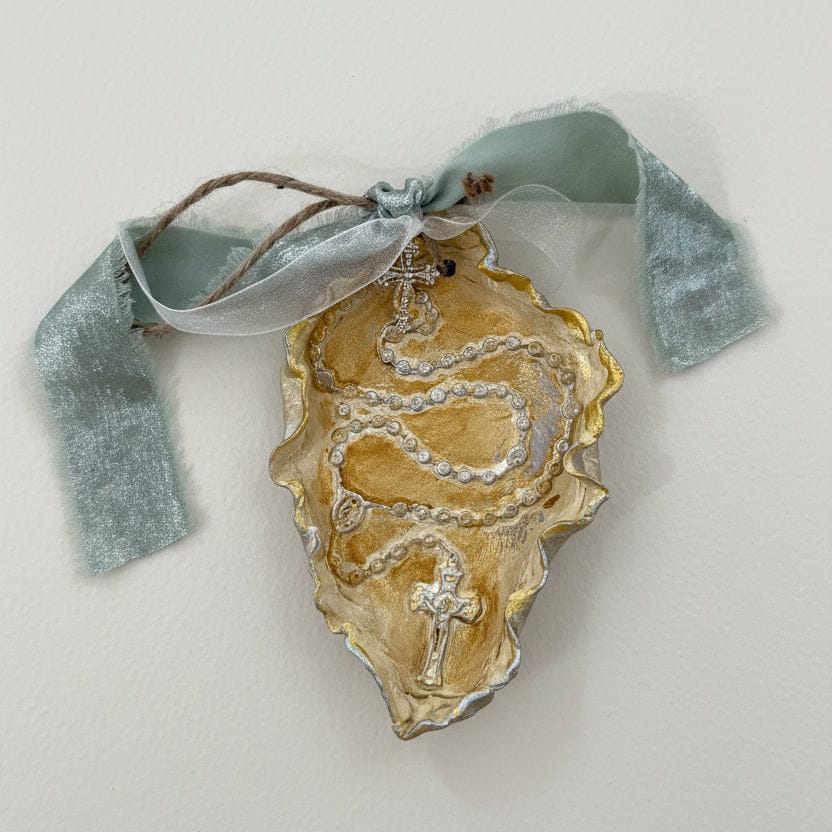 Lisa Devlin Designs Rosary Religious Plaque - Little Miss Muffin Children & Home