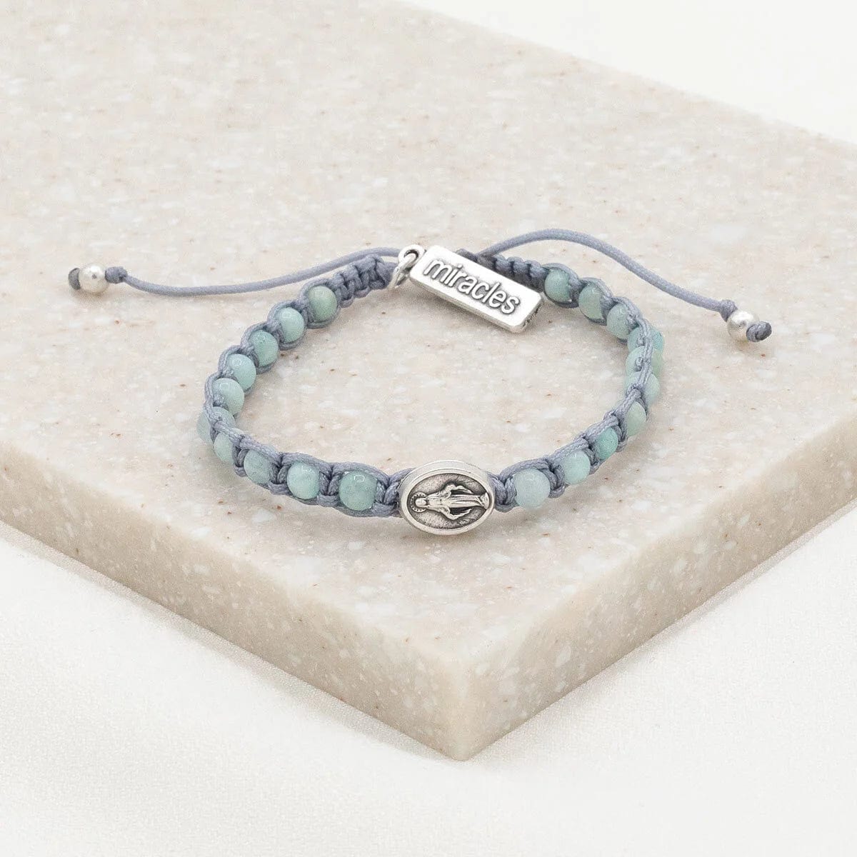 My Saint My Hero My Saint My Hero Miraculous Gemstone Bracelet - Little Miss Muffin Children & Home