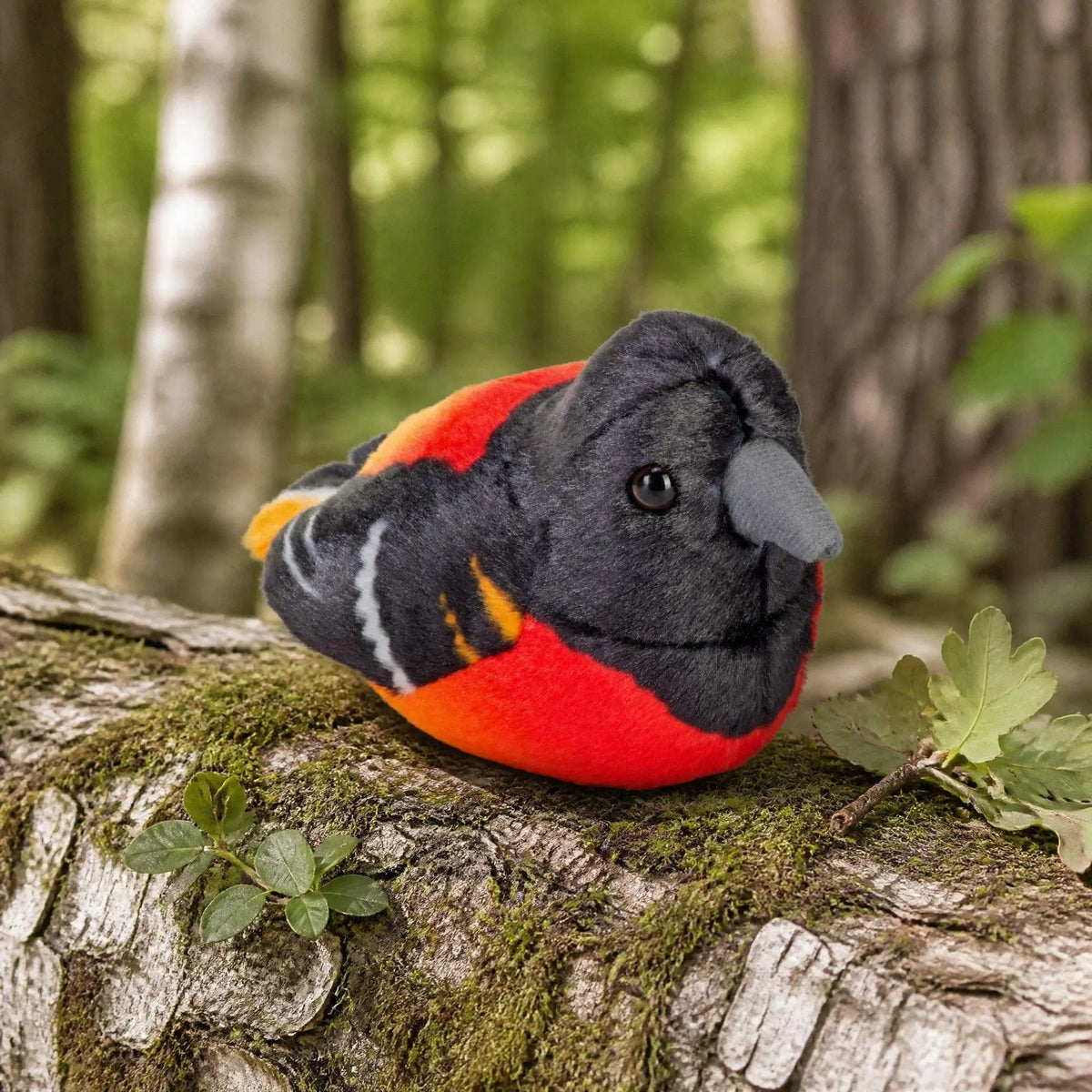 Wild Republic Audubon Birds Baltimore Oriole Plush, view 6