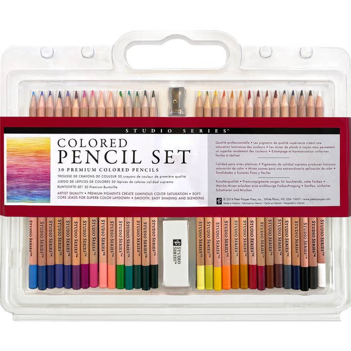 Peter Pauper Press Colored Pencils Set of 30 - Little Miss Muffin Children & Home