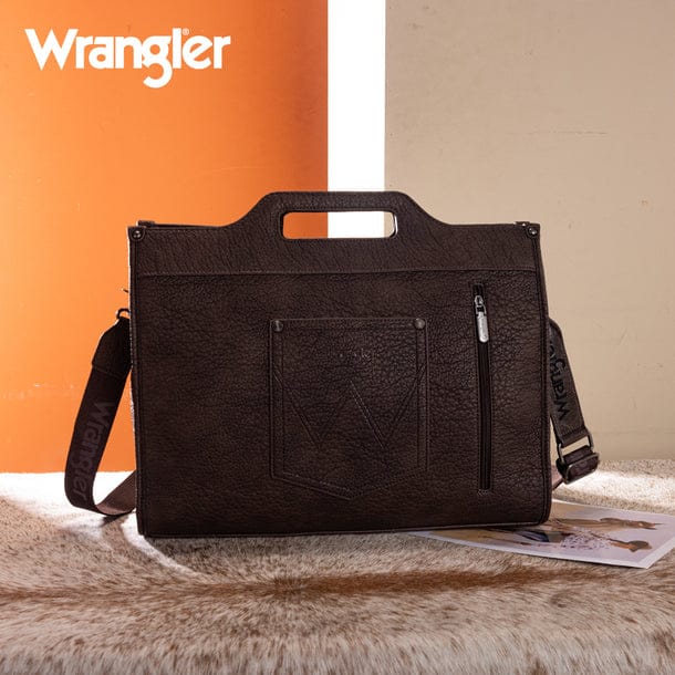 Montana West Coffee Wrangler Genuine Cowhide Carry-All Cowhide Large Tote/Crossbody - Little Miss Muffin Children & Home