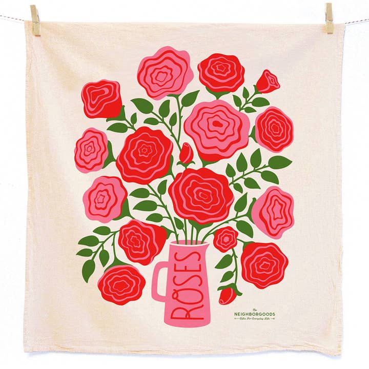 The Neighborgoods Flower Garden Tea Towel Gift Set - Little Miss Muffin Children & Home
