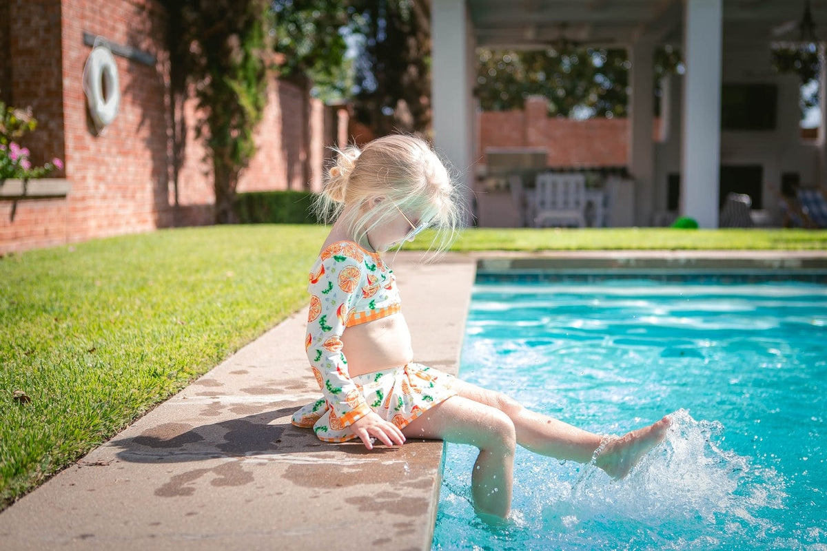 Sugar Bee Clothing Sugar Bee Clothing Oranges Skirt Bikini - Little Miss Muffin Children & Home