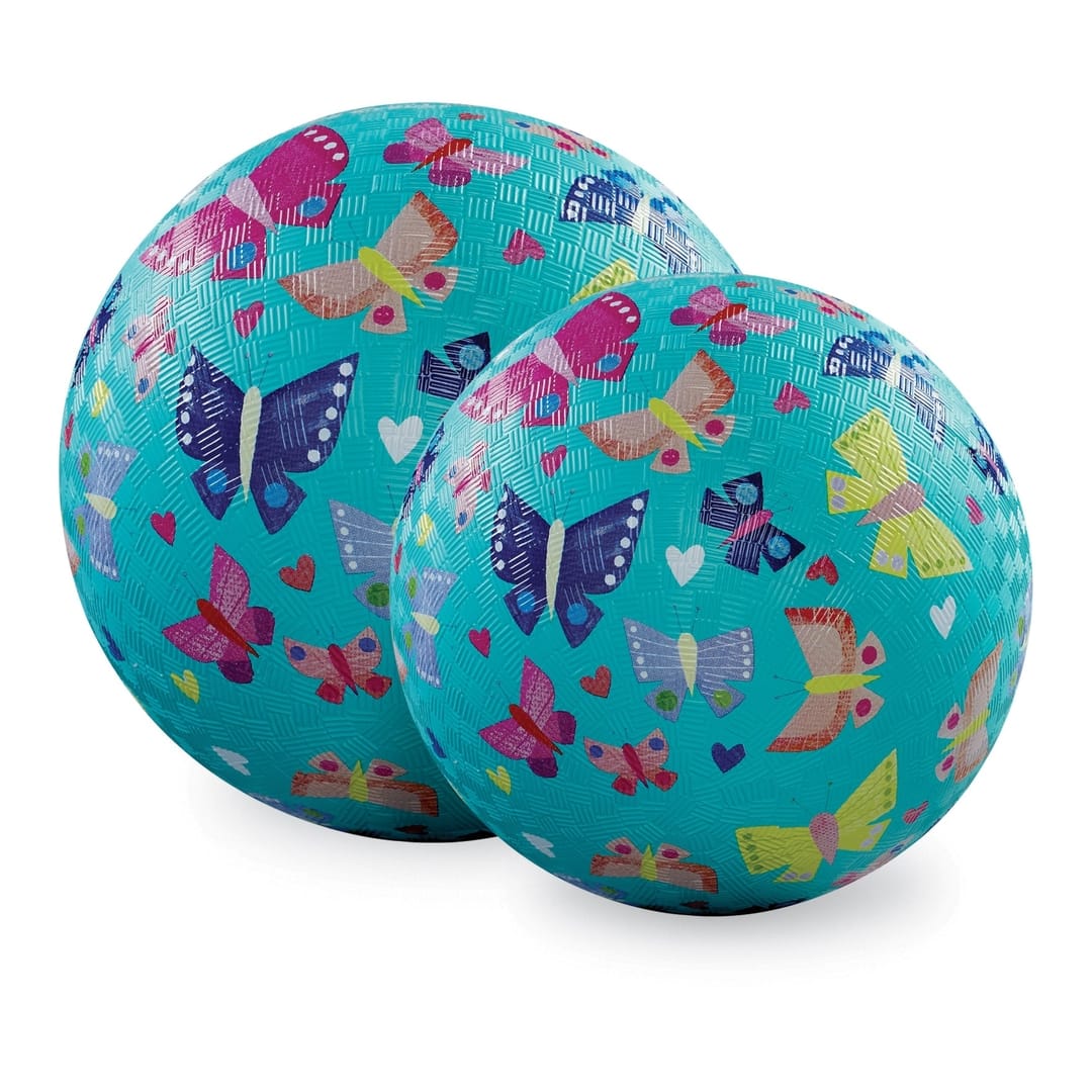 Crocodile Creek Butterfly Rainbow Playground Ball - Little Miss Muffin Children & Home