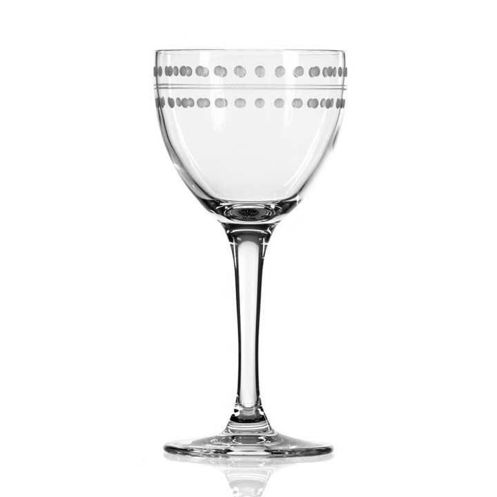 Rolf Glass Mid-Century Modern 4.5oz Nick & Nora Cocktail Glass - Little Miss Muffin Children & Home
