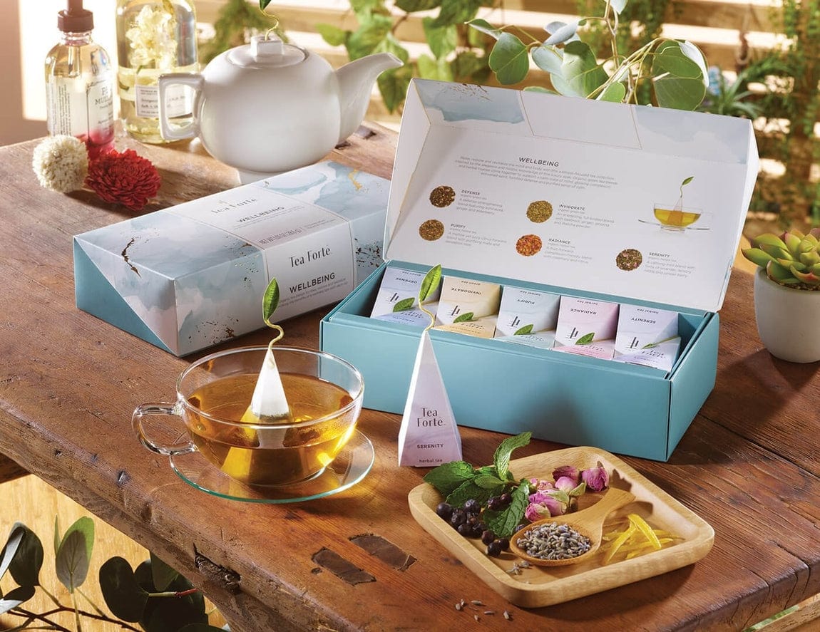 Tea Forte Tea Forte Wellbeing Petite Presentation Box - Little Miss Muffin Children & Home
