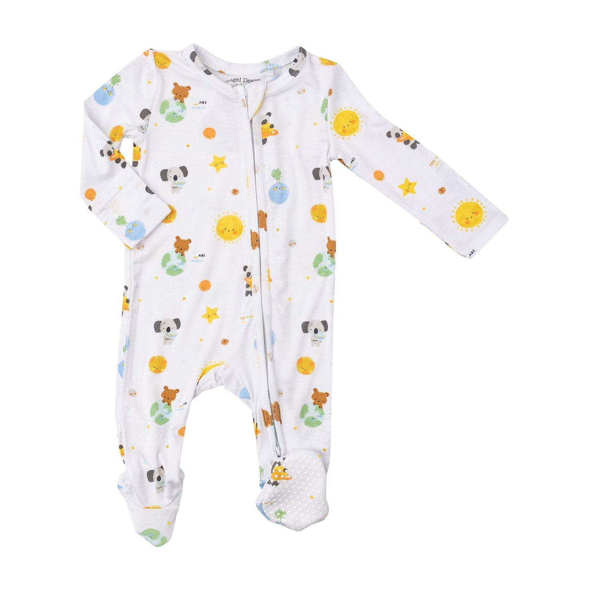 Angel Dear Angel Dear Baby Solar System 2 Way Zipper Footie - Little Miss Muffin Children & Home