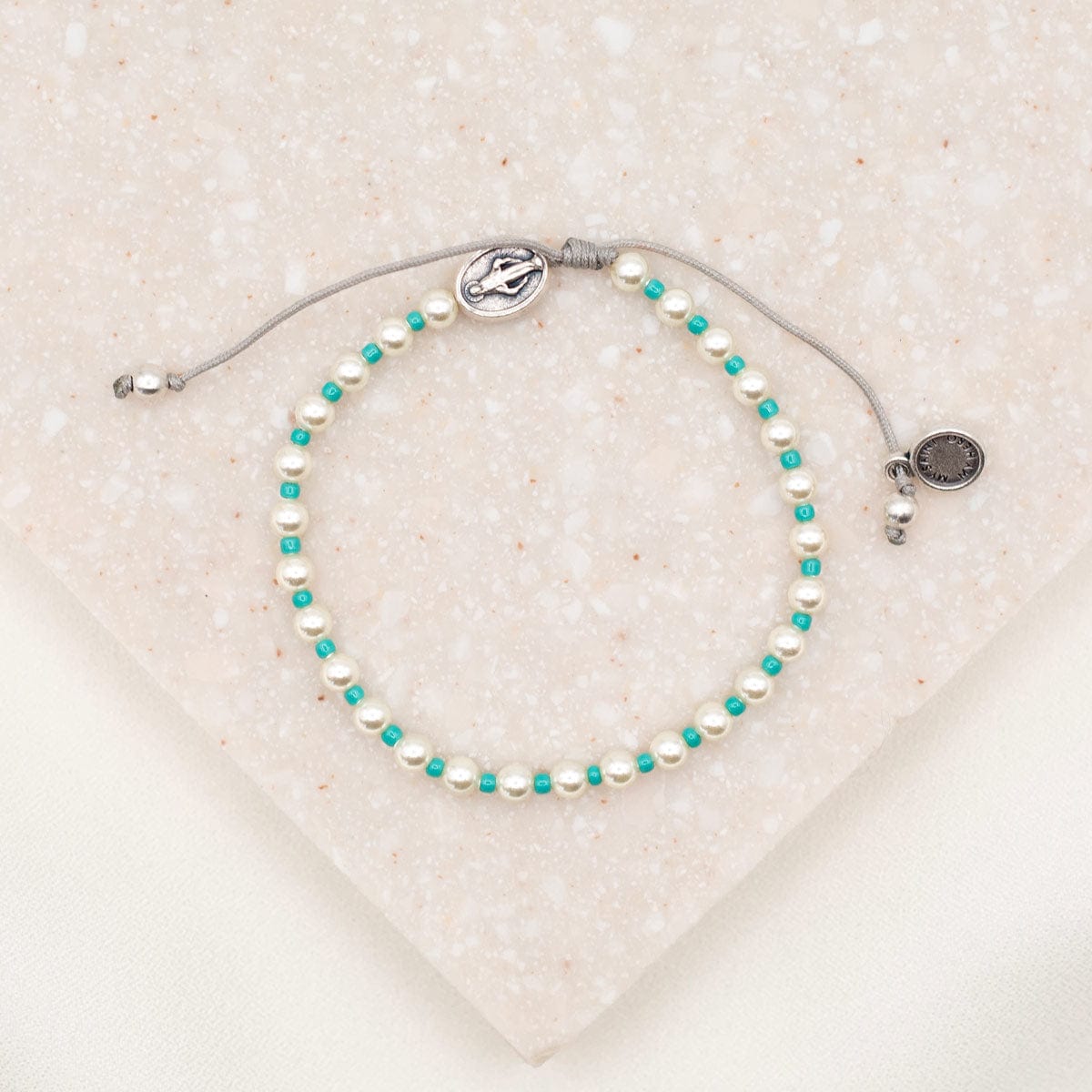 My Saint My Hero Joy Bracelet Miraculous Mary Medal