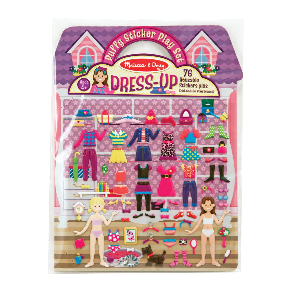 Melissa & Doug Melissa & Doug Puffy Sticker Play Set Dress-Up - Little Miss Muffin Children & Home