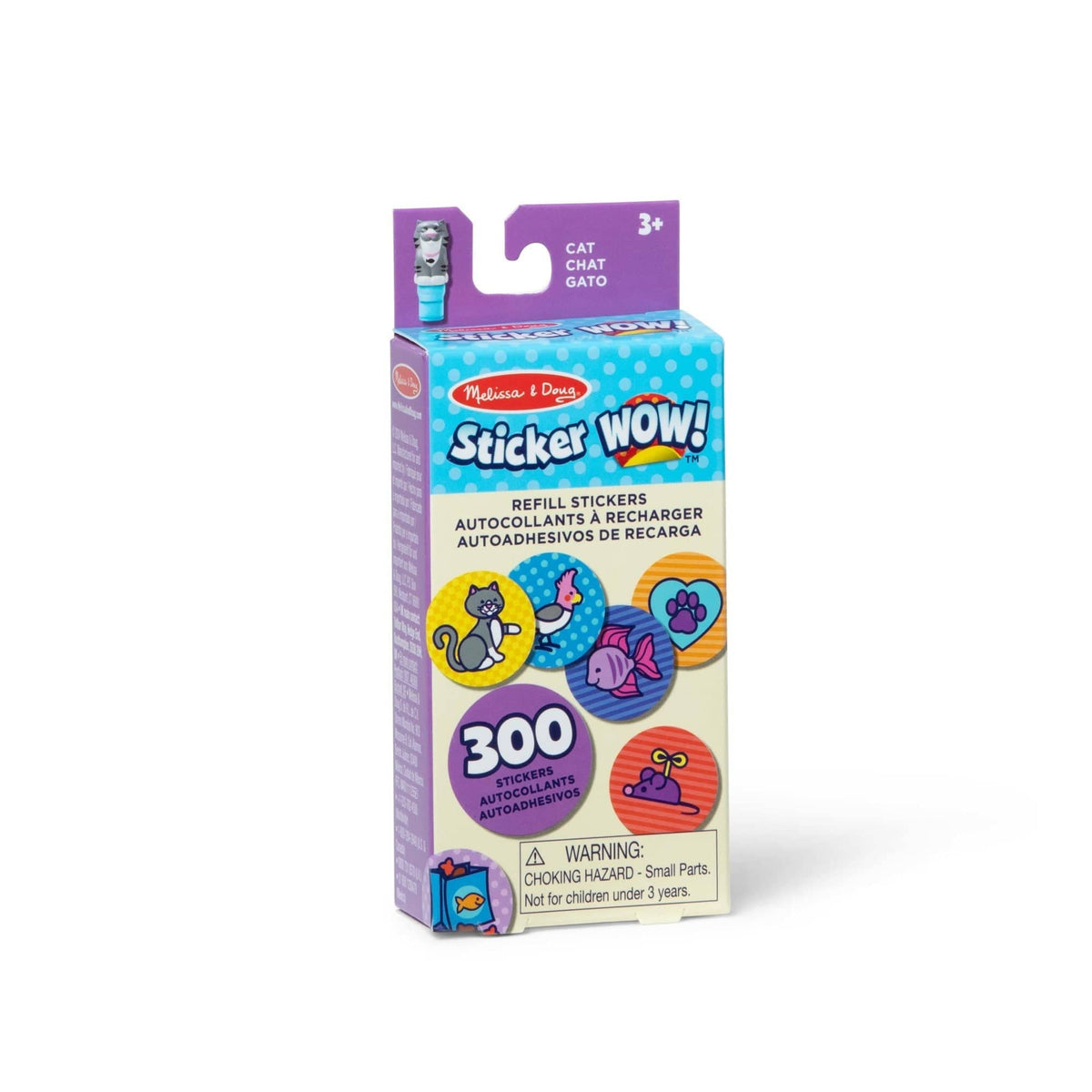 Melissa & Doug Melissa & Doug Sticker WOW!® Refill Stickers – Cat - Little Miss Muffin Children & Home