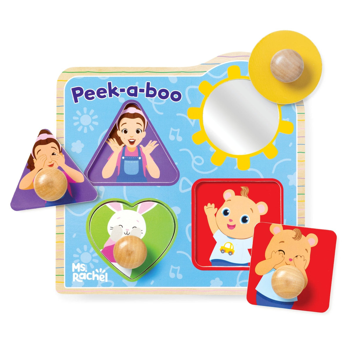 Melissa & Doug Melissa & Doug Ms Rachel Jumbo Knob Puzzle - Little Miss Muffin Children & Home