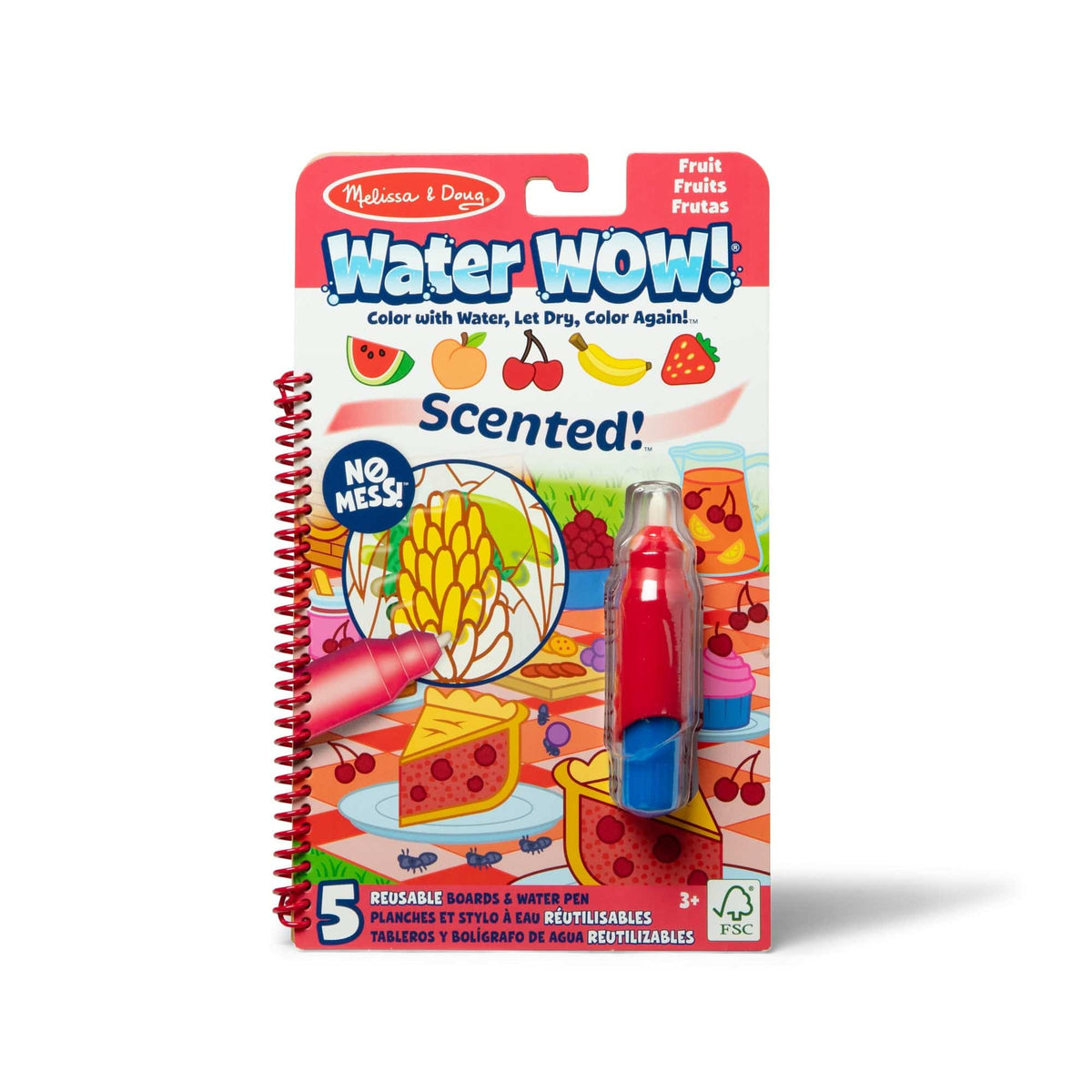 Melissa & Doug Melissa & Doug Water WOW! Fruit Scented Pad - Little Miss Muffin Children & Home