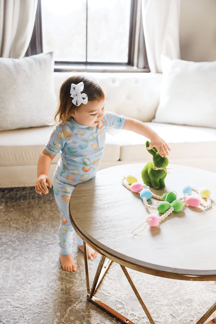Nola Tawk Nola Tawk The Hunt is On Easter Organic Cotton Pajamas - Little Miss Muffin Children & Home