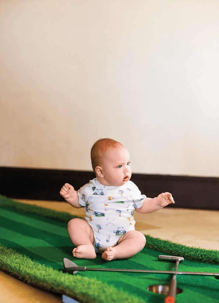Nola Tawk Nola Tawk Pajama Masters Organic Cotton Onesie - Little Miss Muffin Children & Home