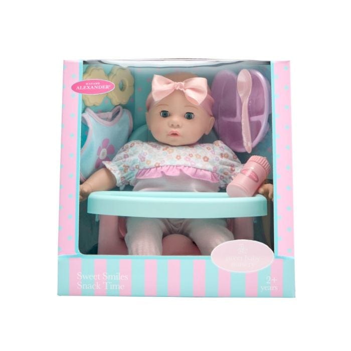 Madame Alexander 14" Light Skin Tone Sweet Smiles Snack Time Baby - Little Miss Muffin Children & Home