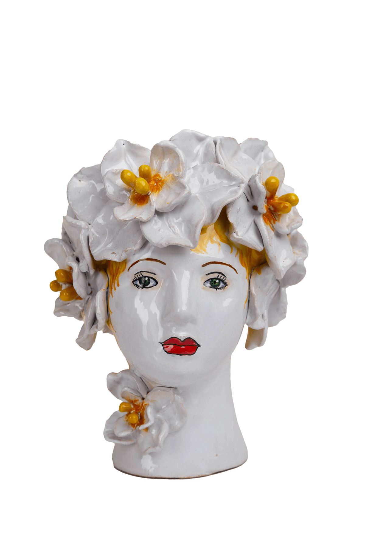 Abigail's Home Decor Abigail's Small Ceramic Head Vase, Magnolia - Little Miss Muffin Children & Home