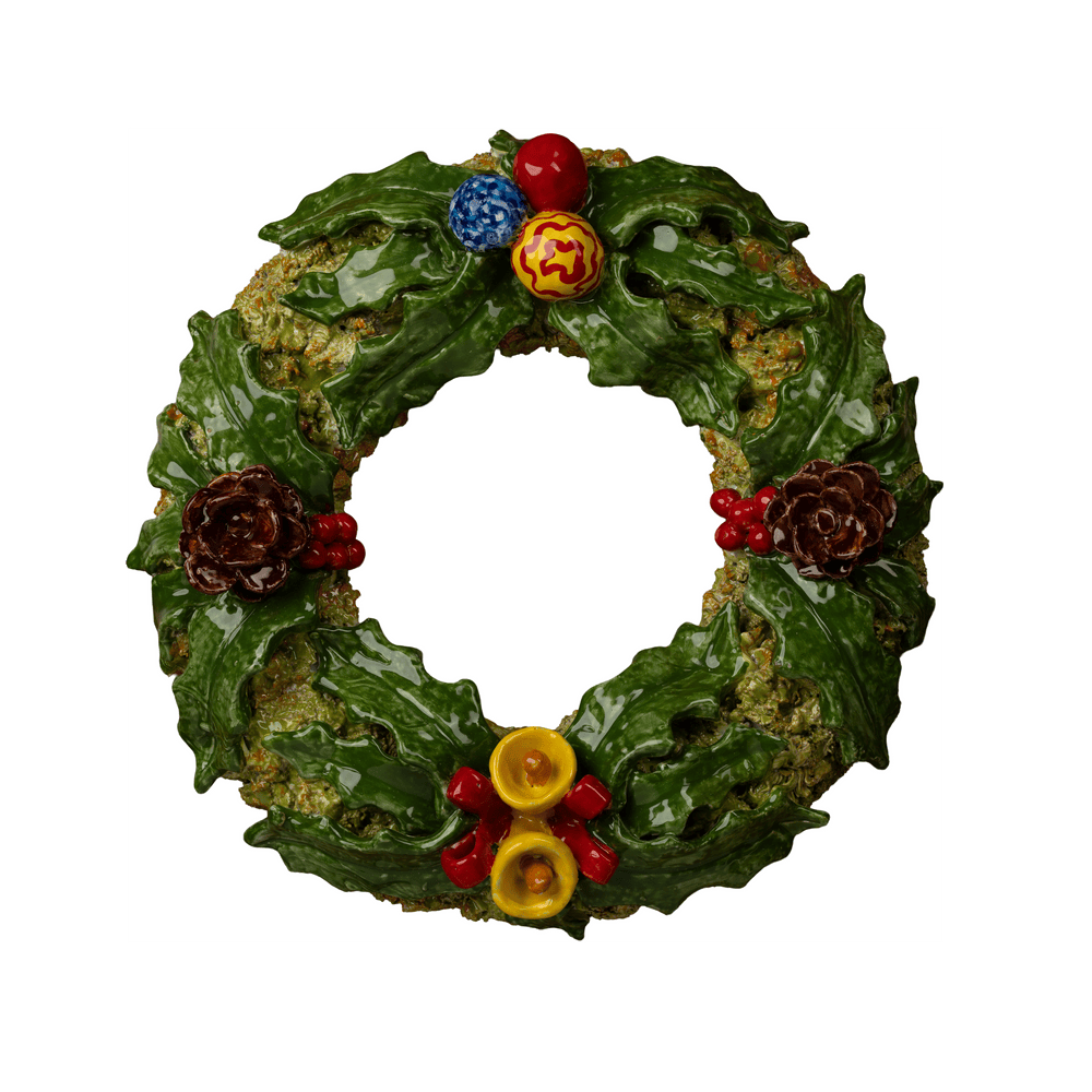 Abigail's Home Decor Holly Wreath with Pinecones & Bells - Little Miss Muffin Children & Home