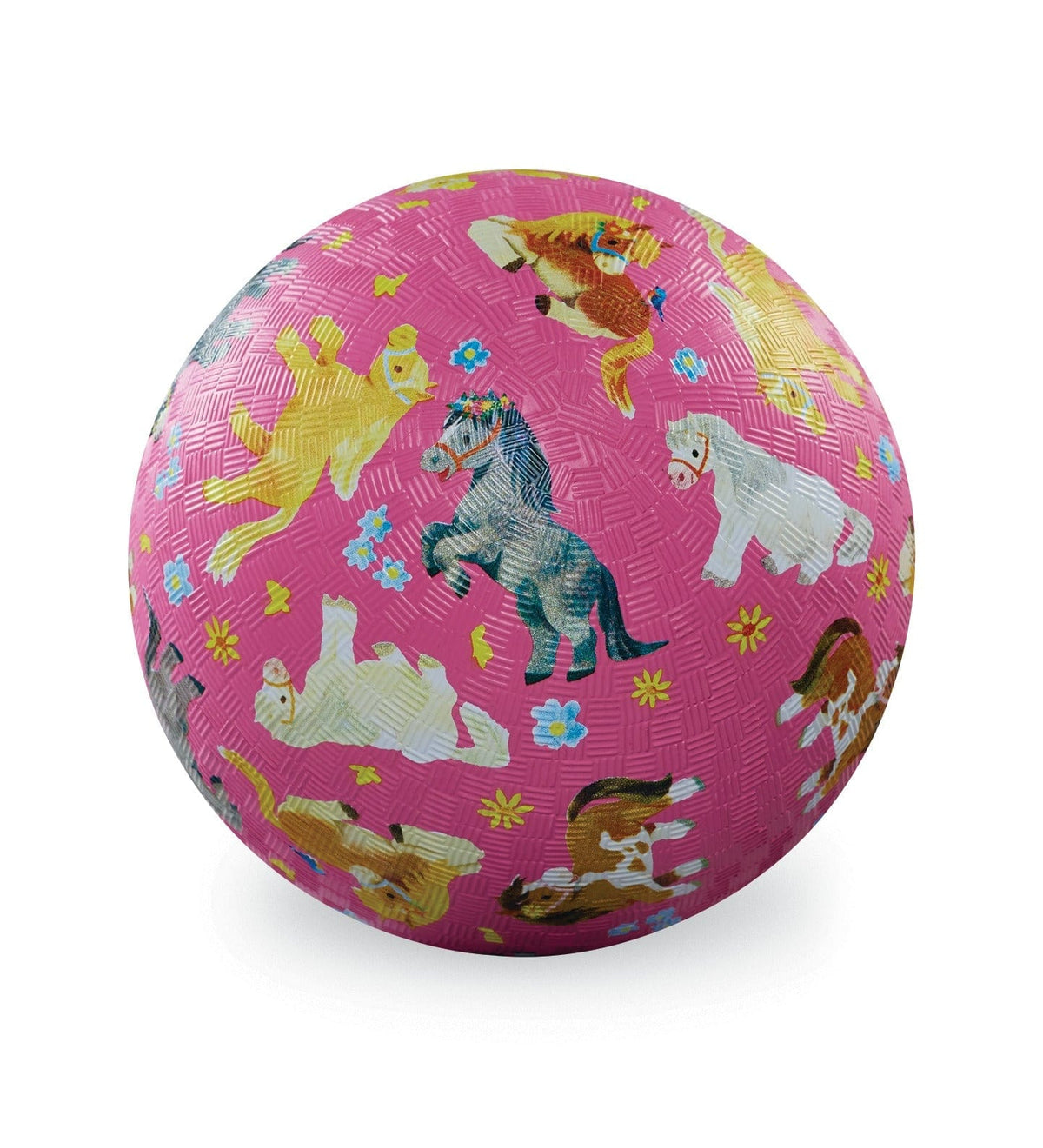 Crocodile Creek Crocodile Creek 7" Playball, Ponies Pink - Little Miss Muffin Children & Home