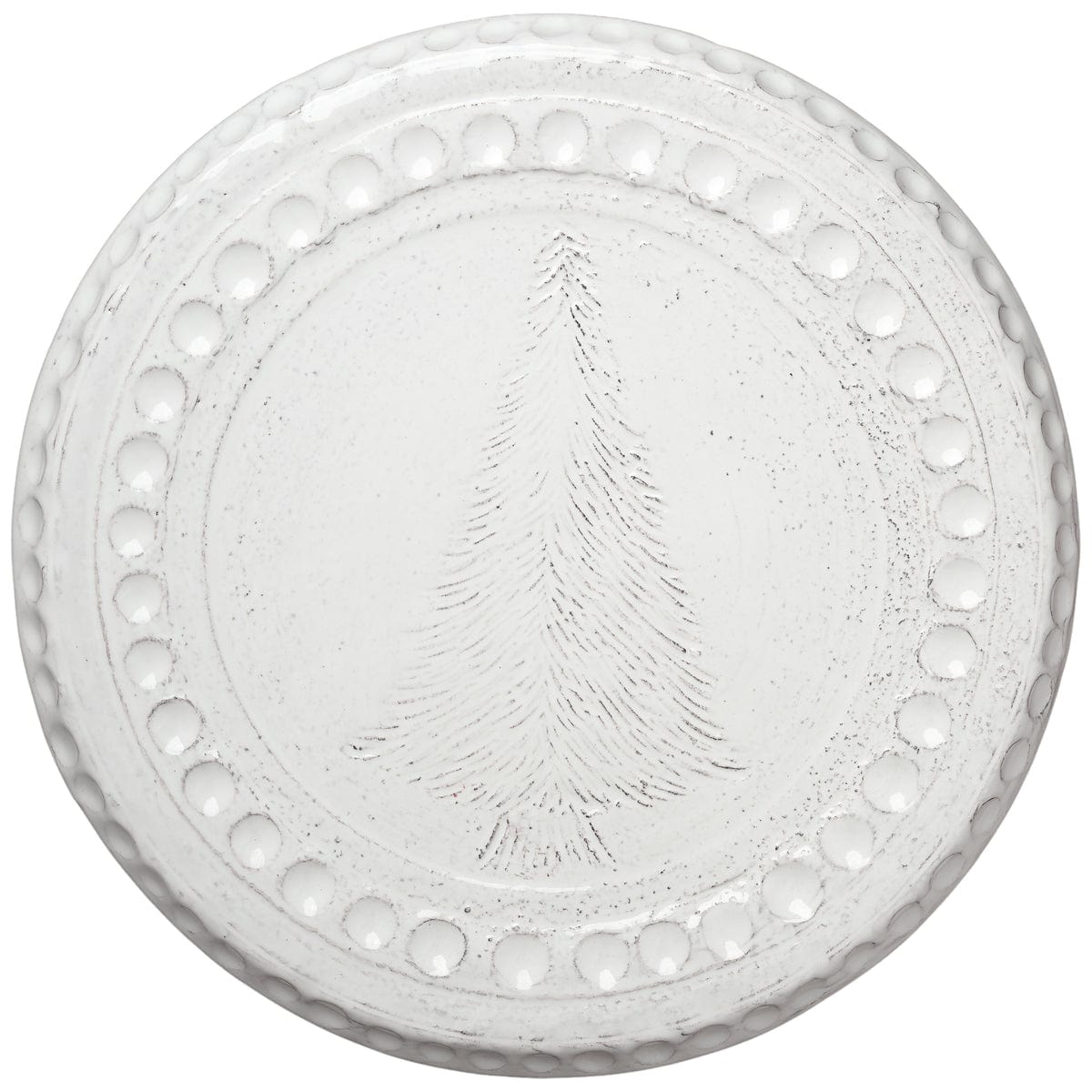 Abigail's Home Decor Abigail's Cake Plate, White with Etched Tree - Little Miss Muffin Children & Home
