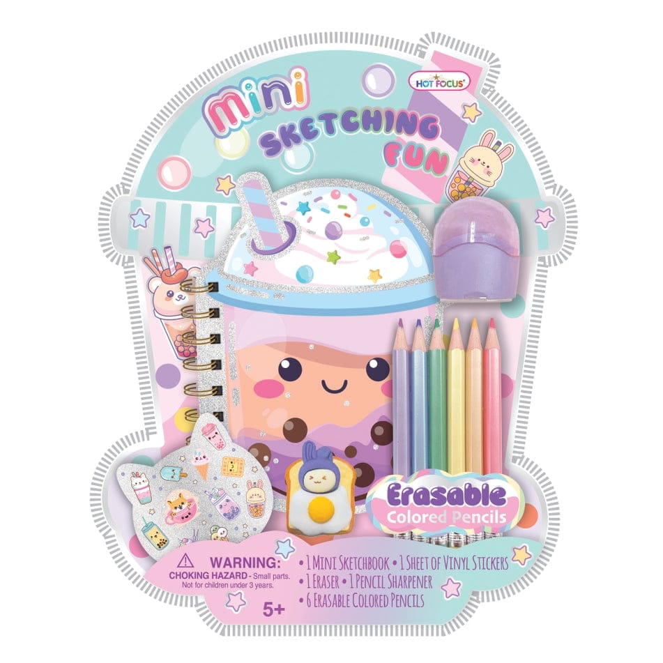 Hot Focus Boba Mini Sketchbook Fun - Little Miss Muffin Children & Home