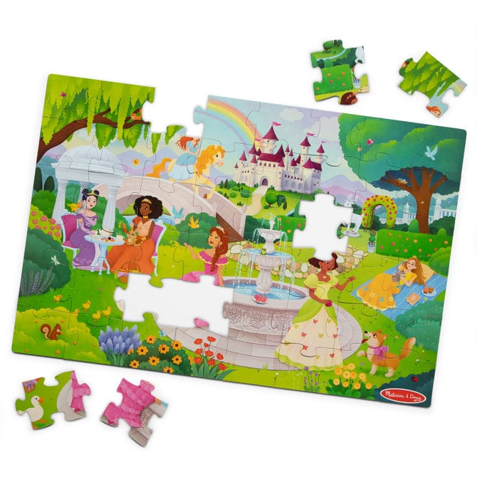 Melissa & Doug Fairy Tale Castle 48pc Floor Puzzle - Little Miss Muffin Children & Home