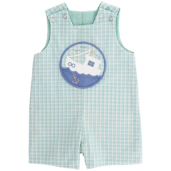 Bailey Boys Bailey Boys Shrimp Boat Reversible John John - Little Miss Muffin Children & Home