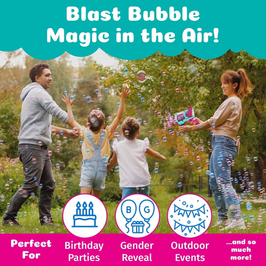 South Beach Bubbles PoppinColorz Cozmic Color Bubble Blaster - Little Miss Muffin Children & Home