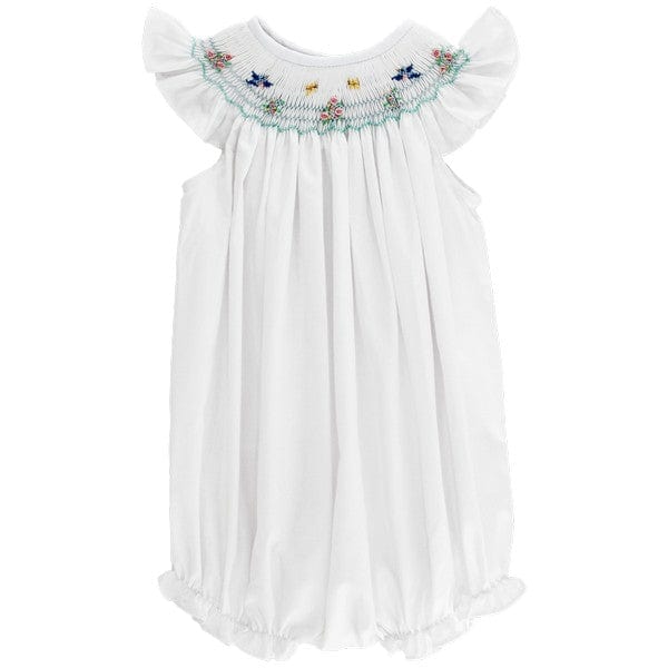 Bailey Boys Bailey Boys Garden Glory Geometric Bishop Short Romper - Little Miss Muffin Children & Home