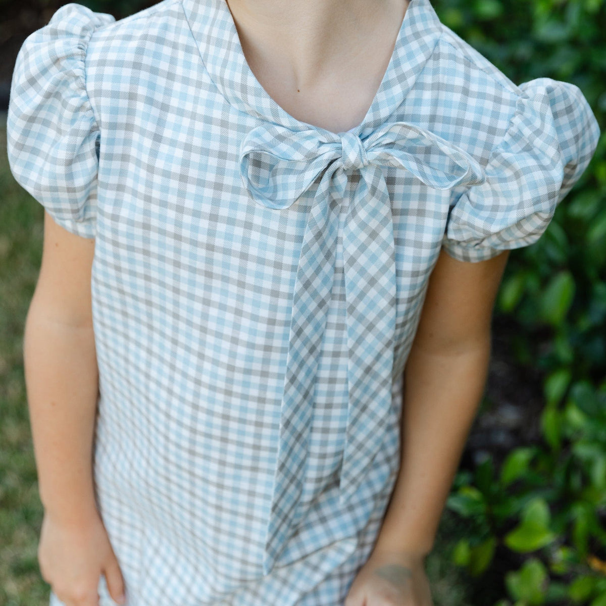 Bailey Boys Pigeon Plaid Tia Tie Dress - Little Miss Muffin Children & Home