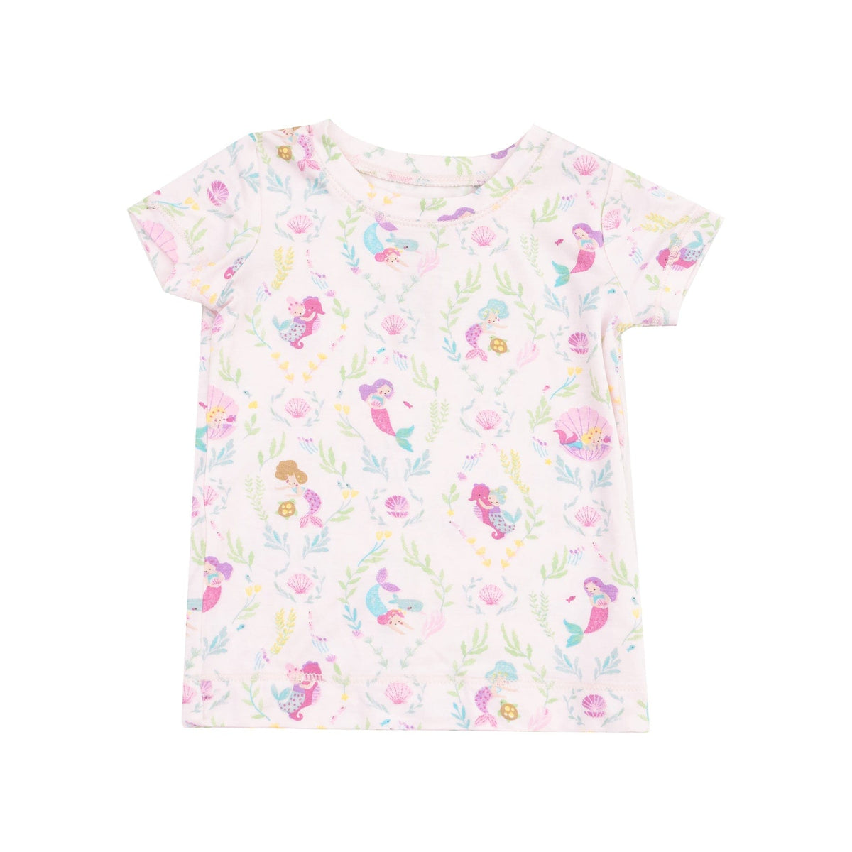Angel Dear Angel Dear Mermaids Short Sleeve Loungewear Set - Little Miss Muffin Children & Home