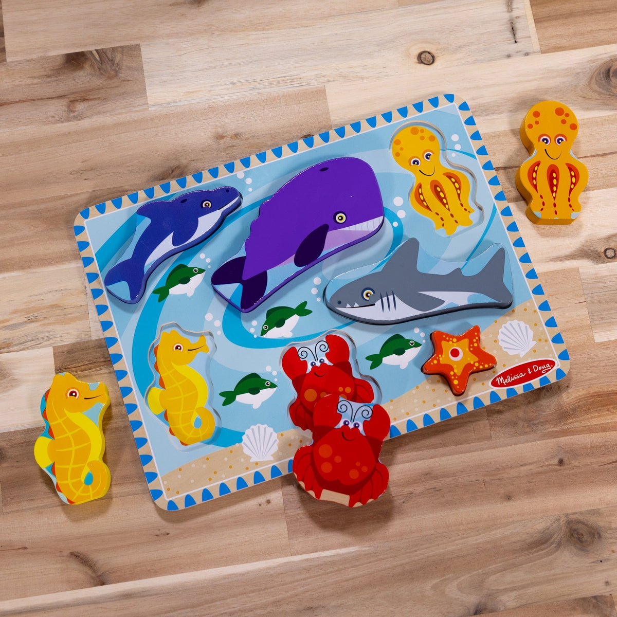 Melissa & Doug Melissa & Doug Sea Life Chunky Puzzle - Little Miss Muffin Children & Home