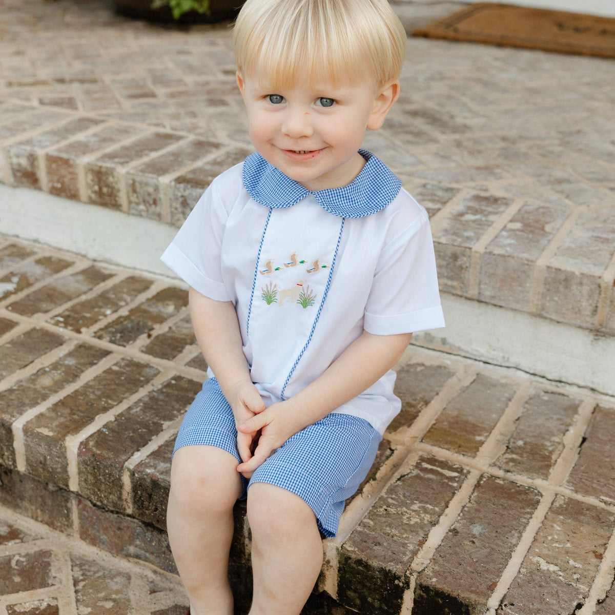 Bailey Boys Duck Hunting Dressy Short Set - Little Miss Muffin Children & Home