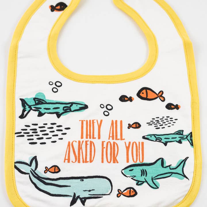 The Parish Line Cream Baby Bib - Little Miss Muffin Children & Home