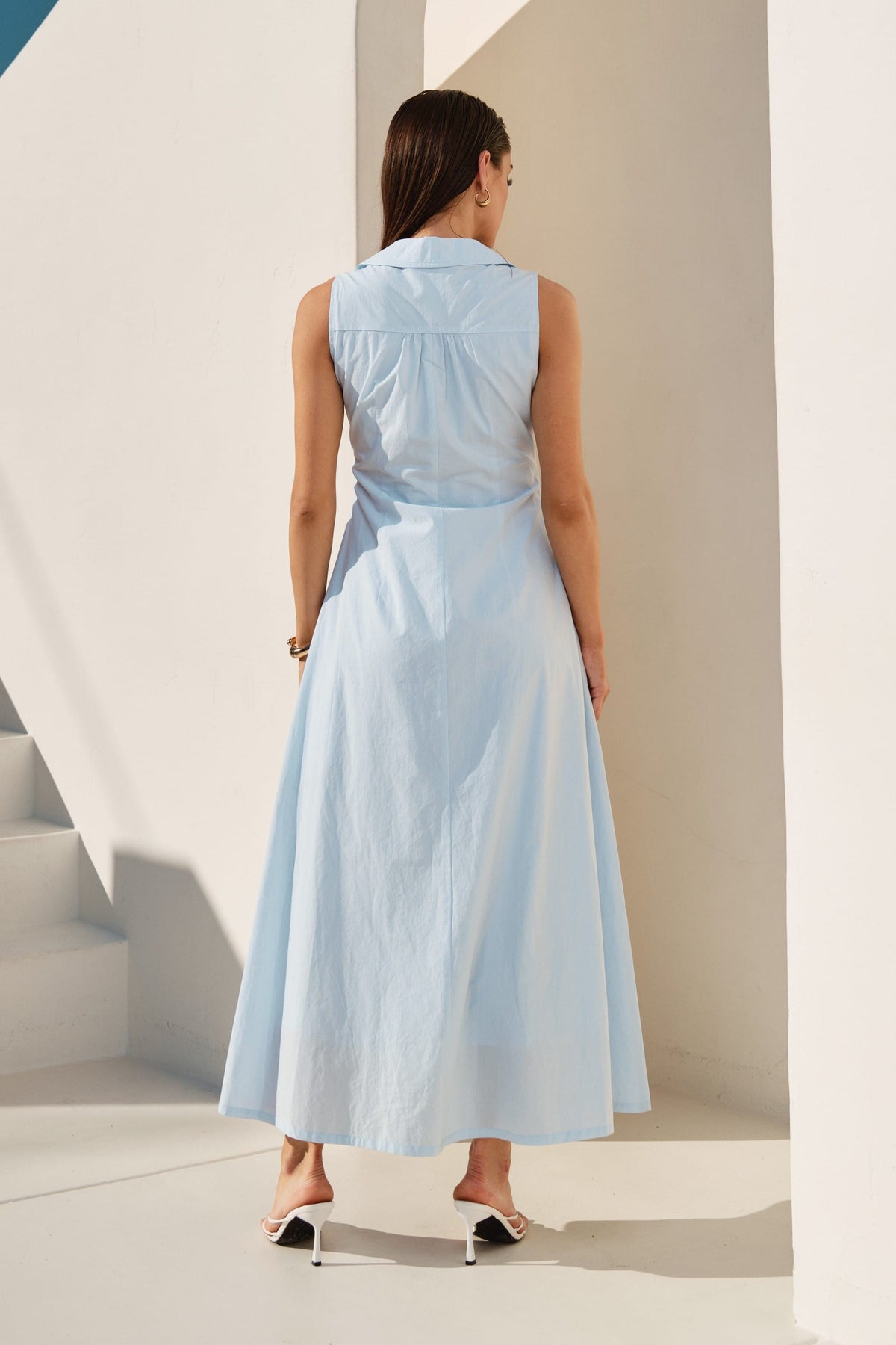 Able Pintuck Sleeveless Maxi Dress - Little Miss Muffin Children & Home