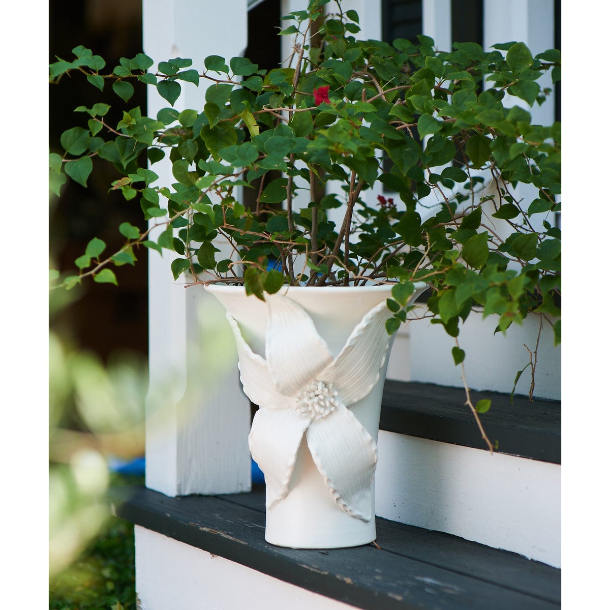 Abigail's Home Decor Abigail's Catalina Flower Vase, Matte White - Little Miss Muffin Children & Home