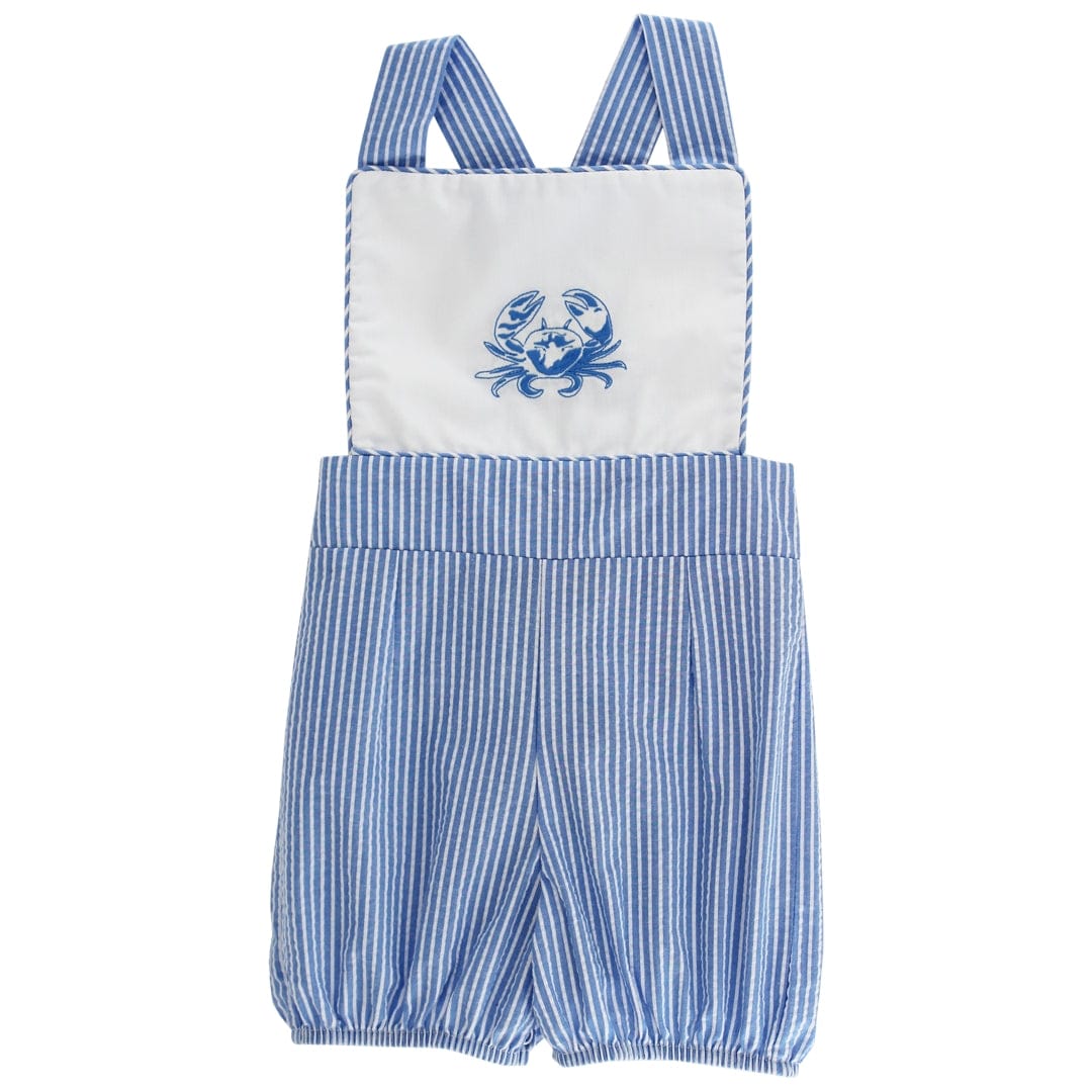 Bailey Boys Blue Crab Bay Sunsuit - Little Miss Muffin Children & Home