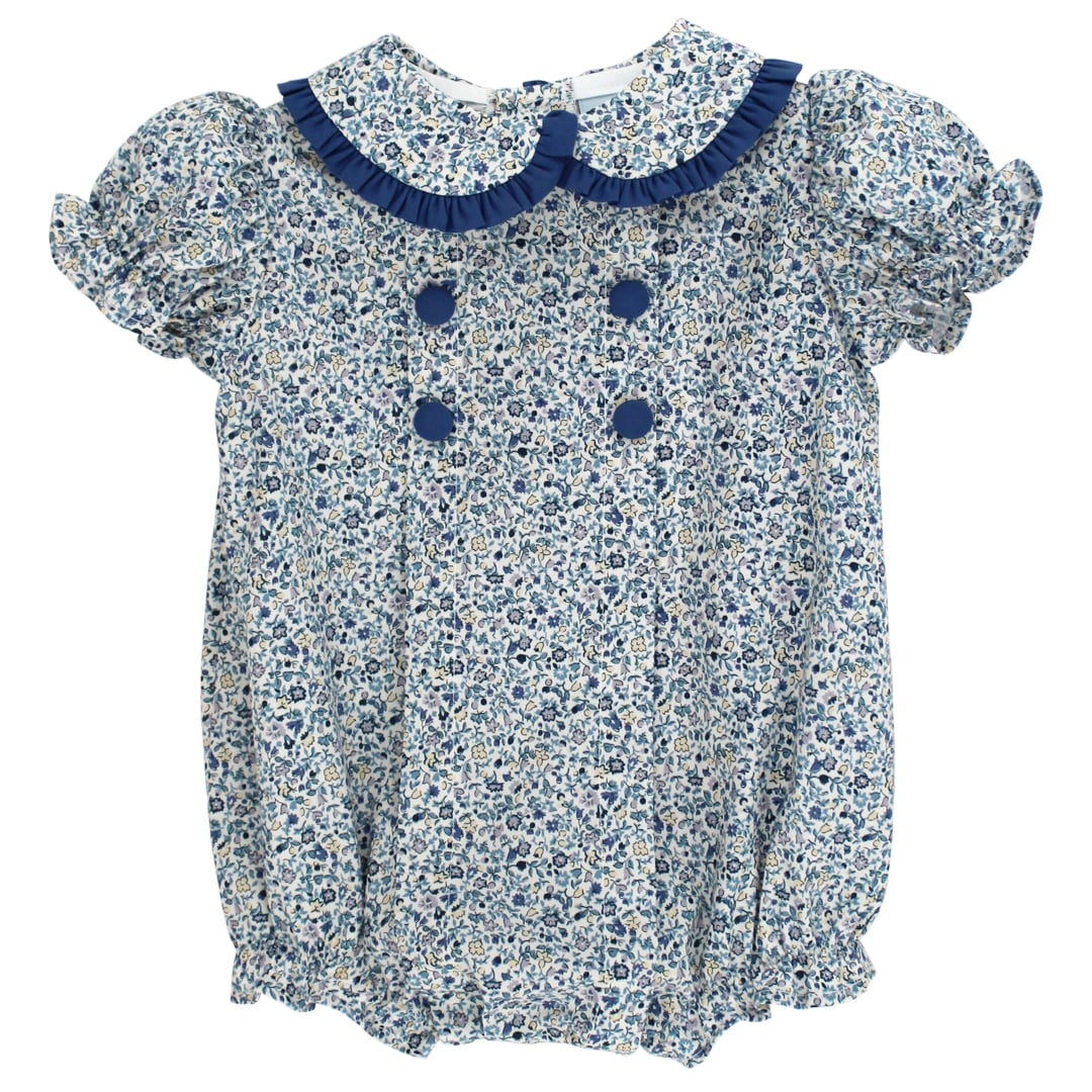 Bailey Boys Posh Posies with Cornflower Girls Bubble Short - Little Miss Muffin Children & Home
