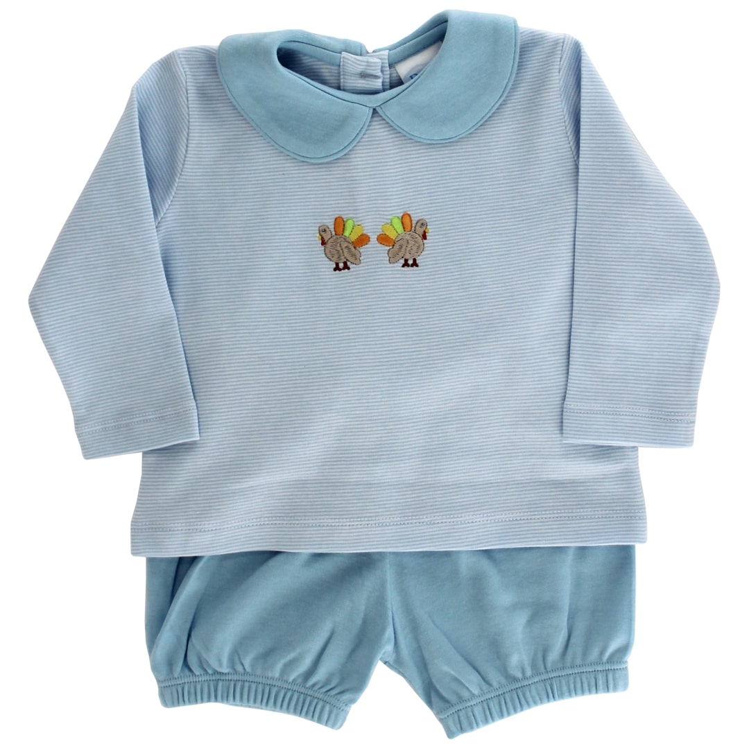 Bailey Boys Turkey Trot Boys Bloomer Set - Little Miss Muffin Children & Home