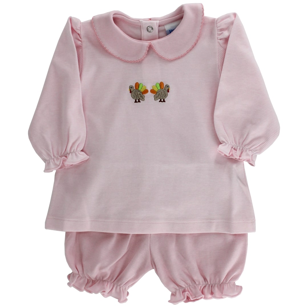 Bailey Boys Turkey Trot Girls Bloomer Set - Little Miss Muffin Children & Home