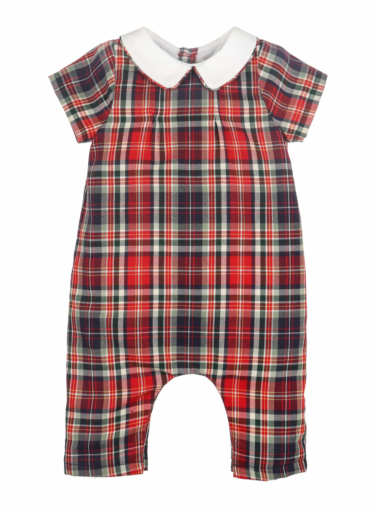 Red Evergreen Tartan Boy Longall