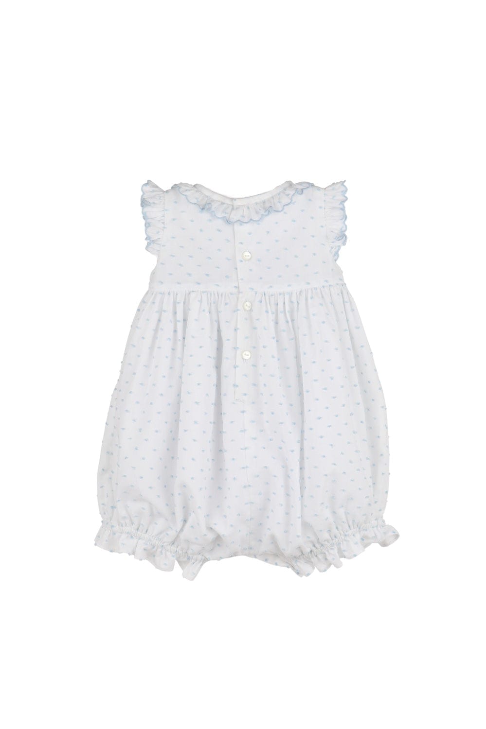 Casero & Associates Plumeti Smock Bubble, Blue - Little Miss Muffin Children & Home