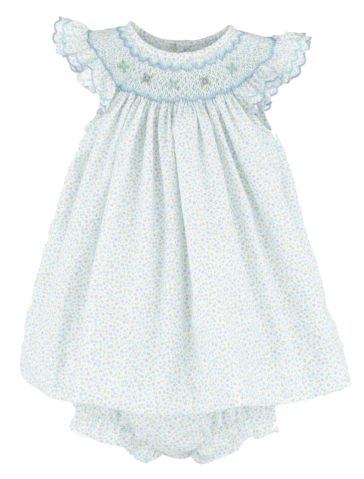 Miniflowers Feston Bishop, Blue