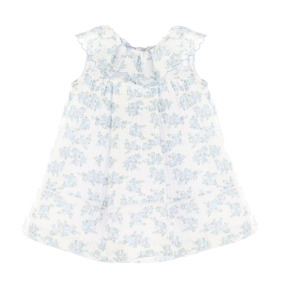 Casero & Associates Lilac Floral Bluffs Ruffle Dress - Little Miss Muffin Children & Home