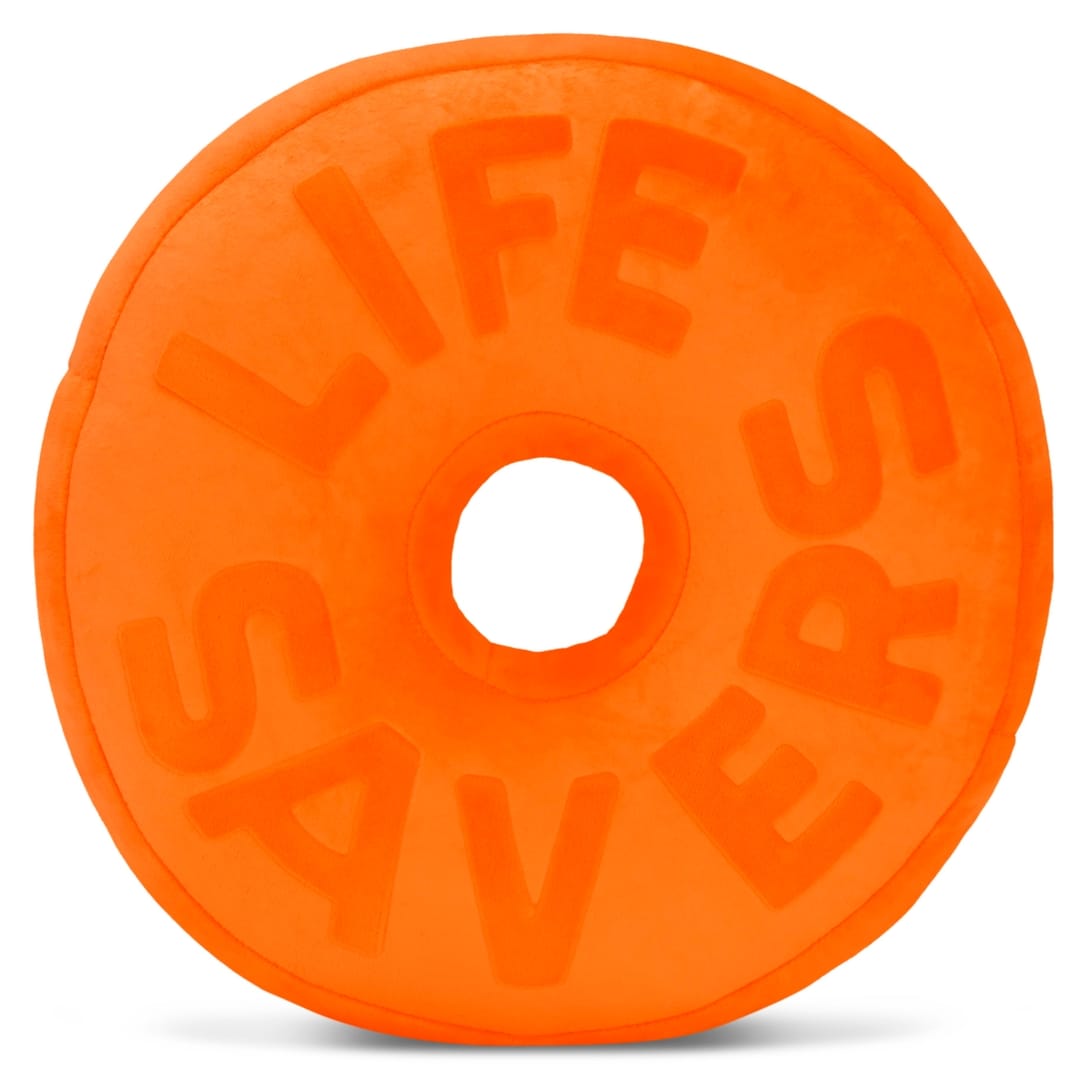 iScream Lifesavers Orange Plush - Little Miss Muffin Children & Home