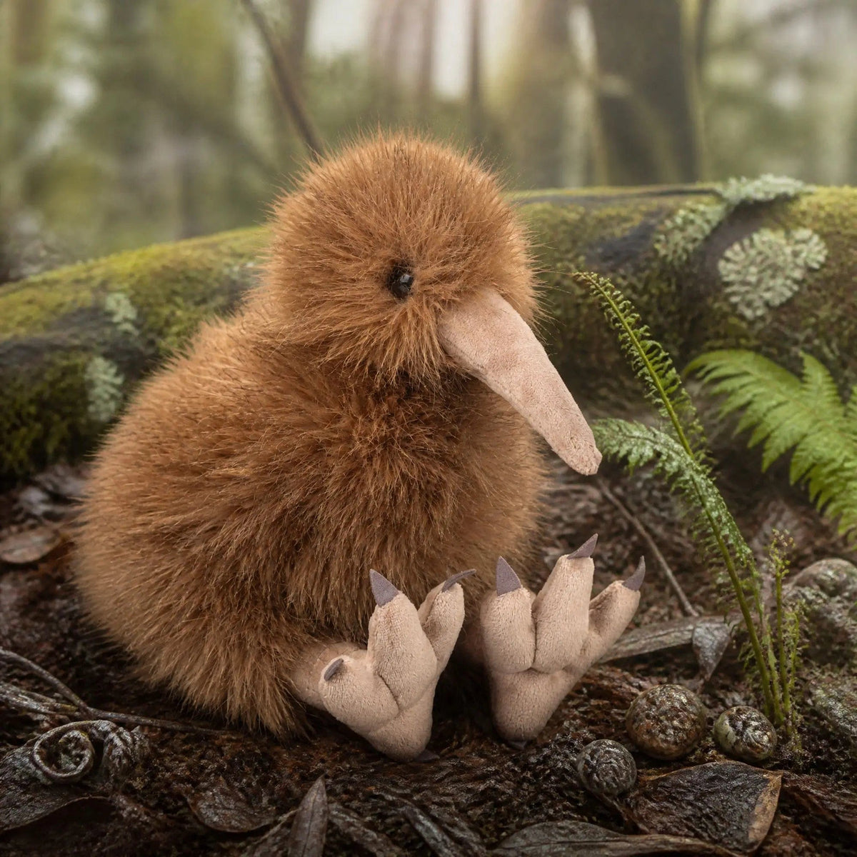 Wild Republic Cuddlekins Eco Kiwi Plush, view 2