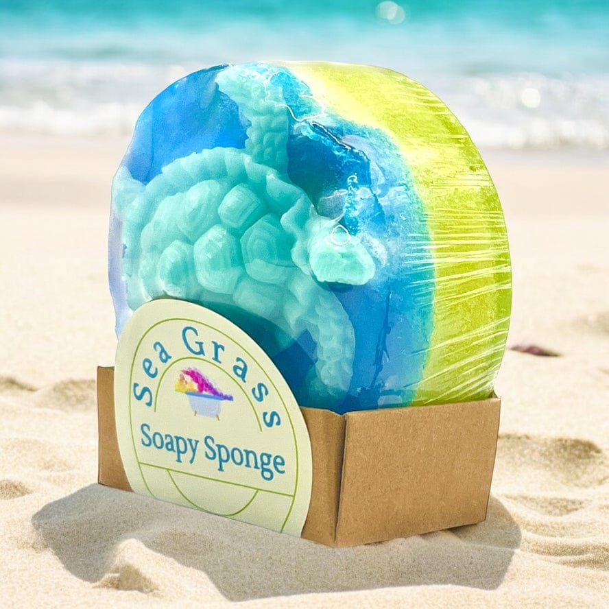 Ideal Soaps Soapy Sponge Sea Grass - Little Miss Muffin Children & Home