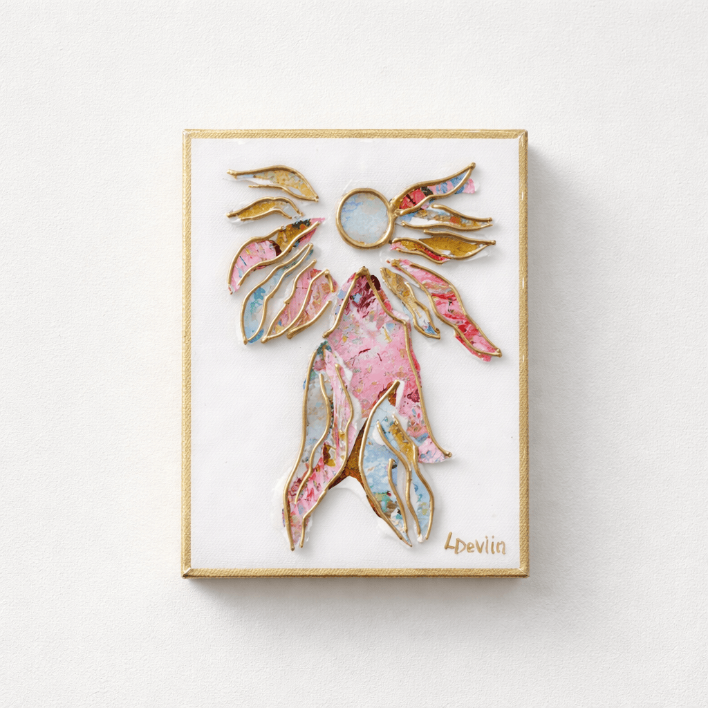 Lisa Devlin Designs Fairy Angel 5x7, 3 Available Colors - Little Miss Muffin Children & Home